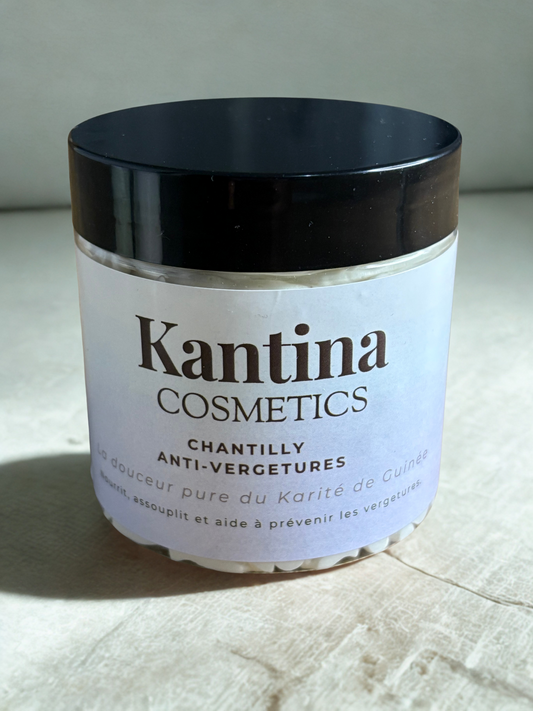 Chantilly karité anti-vergetures